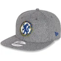 kasketter-flad-gra-snapback-9fifty-low-profile-heritage-fra-chelsea-football-club-premier-league-af-new-era