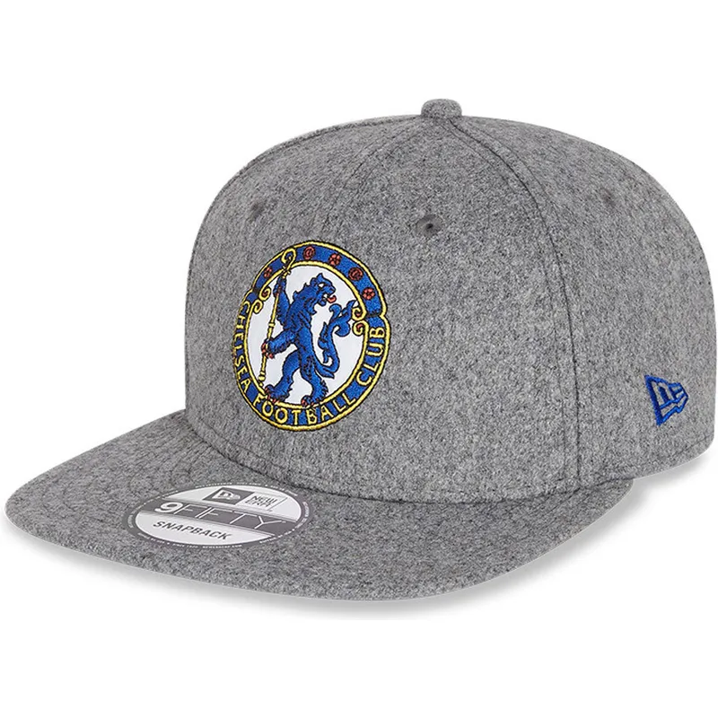 kasketter-flad-gra-snapback-9fifty-low-profile-heritage-fra-chelsea-football-club-premier-league-af-new-era