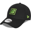 sort-justerbar-9forty-diamond-era-kasket-fra-valentino-rossi-vr46-fra-new-era