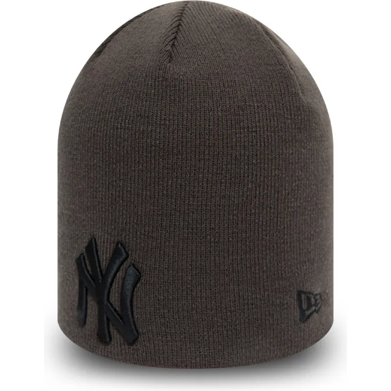 huer-gra-negro-skull-knit-league-essential-fra-new-york-yankees-mlb-af-new-era