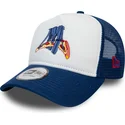 hvid-og-bla-a-frame-trucker-cap-fra-brooklyn-cyclones-milb-fra-new-era
