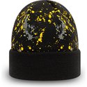 new-era-youth-batman-cuff-knit-paint-splat-dc-comics-black-beanie