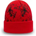 rod-hue-til-drenge-cuff-knit-paint-splat-spider-man-marvel-comics-fra-new-era