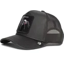 sort-trucker-kasket-med-edderkop-deadly-encounter-the-farm-fra-goorin-bros