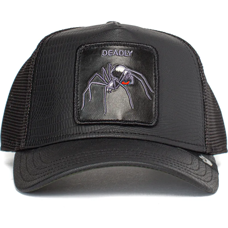 kasketter-buet-sort-snapback-the-farm-af-goorin-bros