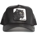 trucker-kasket-sort-panter-panther-truth-will-prevail-the-farm-fra-goorin-bros