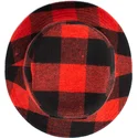 spande-buet-rod-snapback-fra-bucket-rojo-y-negro-bufalo-buffalo-i-m-a-little-hoarse-the-farm-the-farm-af-goorin-bros