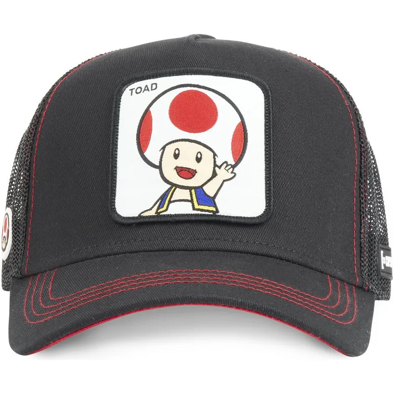 kasketter-buet-sort-snapback-tudse-super-mario-bros-af-capslab