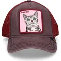 goorin-bros-brun-truckerkasket-med-kattemotiv-whiskers