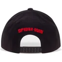 sort-kurvet-snapback-kasket-spider-man-minimal-eyes-marvel-comics-fra-difuzed