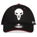 sort-snapback-kasket-med-buet-skygge-reaper-overwatch-fra-difuzed