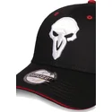 sort-snapback-kasket-med-buet-skygge-reaper-overwatch-fra-difuzed