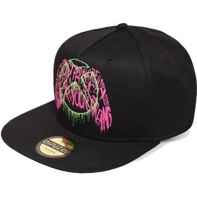 kasketter-flad-sort-snapback-af-difuzed kasketter-flad-sort-snapback-af-difuzed