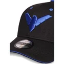 sort-snapback-kasket-med-buet-skygge-nightwing-dc-comics-fra-difuzed