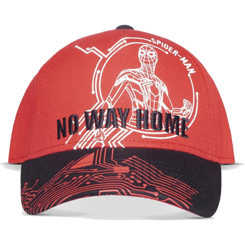 kasketter-buet-rod-snapback-af-difuzed