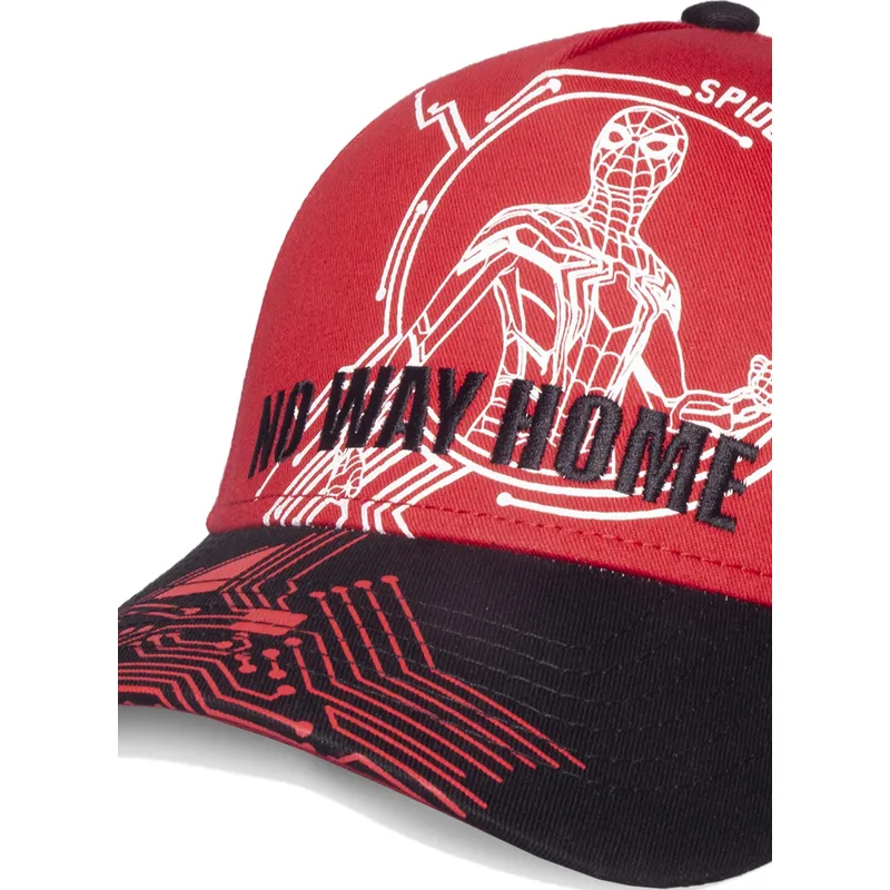 kasketter-buet-rod-snapback-af-difuzed