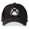 sort-justerbar-buet-kasket-xbox-white-dots-symbol-microsoft-fra-difuzed