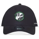 sort-buet-snapback-kasket-til-dreng-med-slytherin-emblem-harry-potter-fra-difuzed