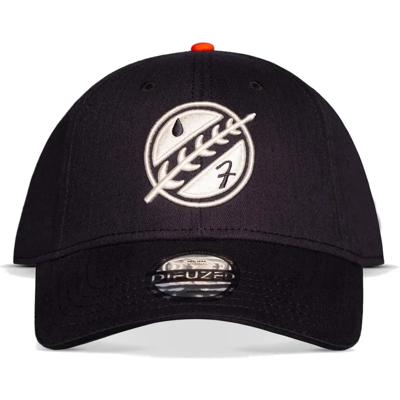 sort-curved-snapback-kasket-boba-fett-the-mandalorian-star-wars-fra-difuzed