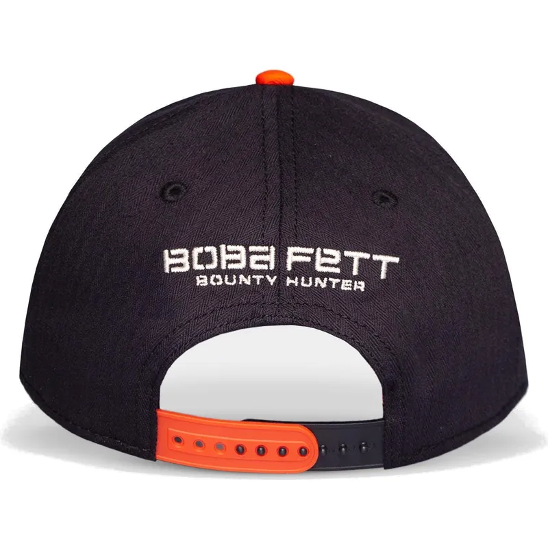sort-curved-snapback-kasket-boba-fett-the-mandalorian-star-wars-fra-difuzed