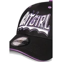 sort-buet-snapback-kasket-batgirl-dc-comics-fra-difuzed