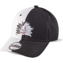 sort-og-hvid-justerbar-cruella-de-vil-101-dalmatinere-disney-kasket-fra-difuzed