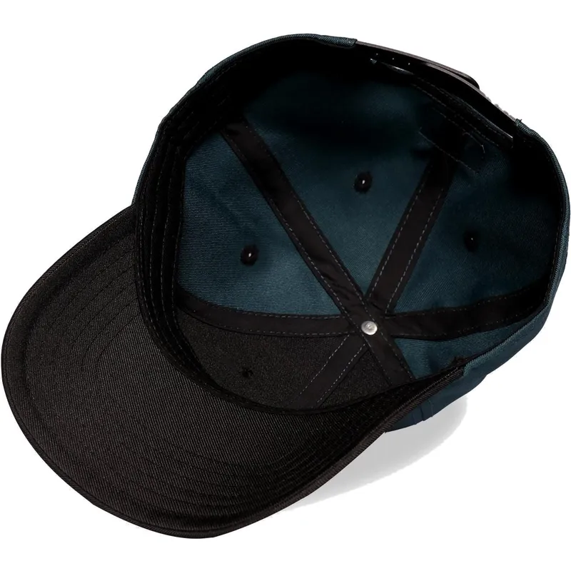 bla-og-sort-buet-snapback-kasket-tremortusk-mammut-forbidden-west-horizon-fra-difuzed