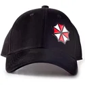 sort-justerbar-kasket-med-buet-skygge-umbrella-corporation-resident-evil-fra-difuzed