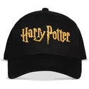 sort-buet-snapback-kasket-med-guldlogo-harry-potter-fra-difuzed