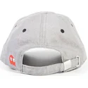 gra-justerbar-kasket-med-buet-skygge-logo-denim-pac-man-fra-difuzed