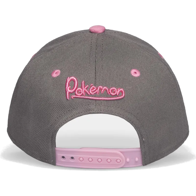 gra-og-lyserod-buet-kasket-snapback-jigglypuff-pokemon-fra-difuzed