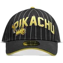 sort-buet-snapback-kasket-med-pikachu-pokemon-fra-difuzed
