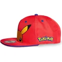 kasketter-flad-rod-snapback-til-barn-af-difuzed