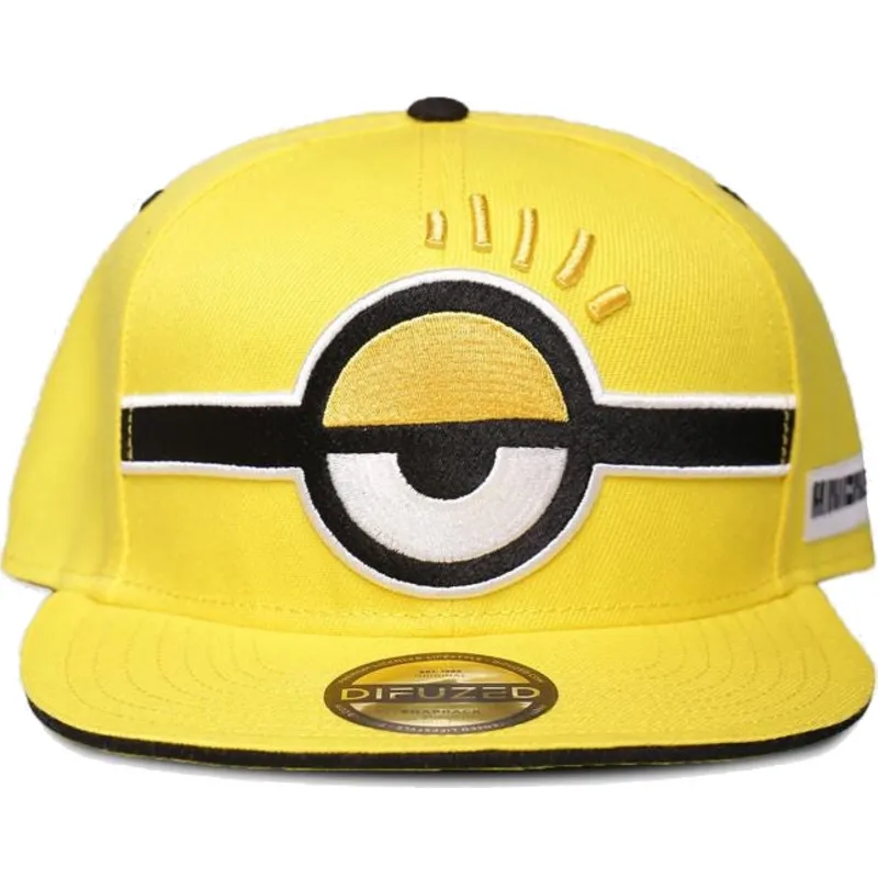 kasketter-flad-gul-snapback-af-difuzed