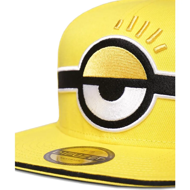 kasketter-flad-gul-snapback-af-difuzed