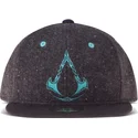 sort-flat-snapback-kasket-valhalla-logo-assassin-s-creed-fra-difuzed