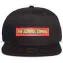 sort-flad-snapback-kasket-suicide-squad-marvel-comics-fra-difuzed