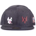 kasketter-flad-sort-snapback-af-difuzed