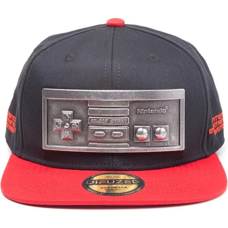 kasketter-flad-sort-snapback-af-difuzed