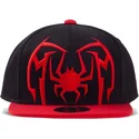 sort-og-rod-snapback-spider-man-spider-arch-kasket-fra-marvel-comics-af-difuzed