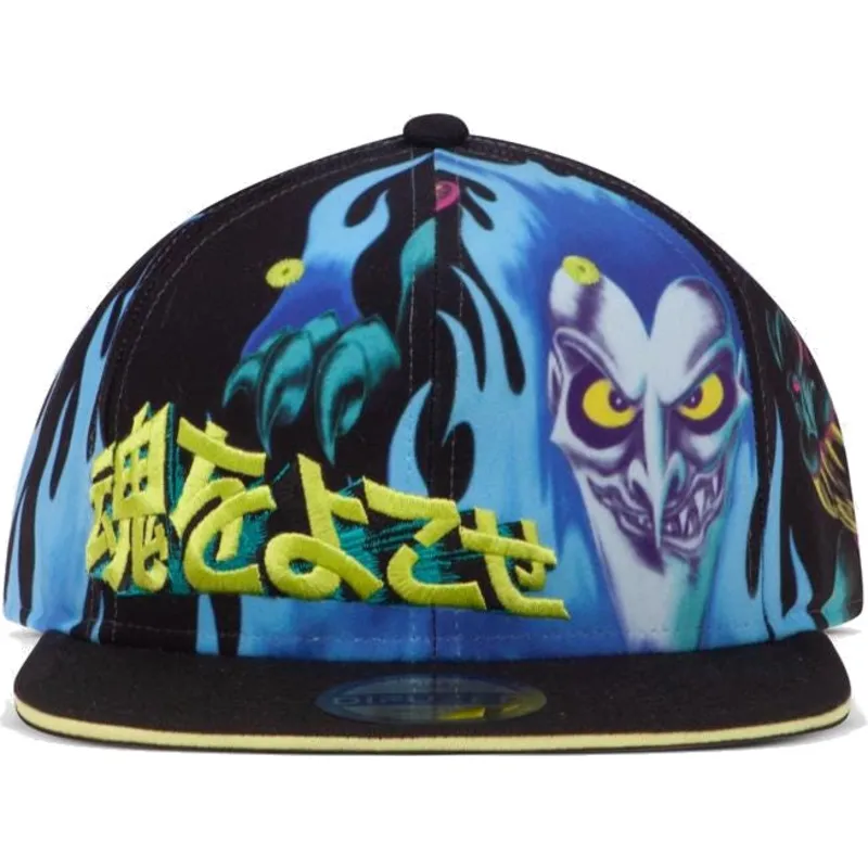 flad-sort-snapback-kasket-hades-disney-fra-difuzed