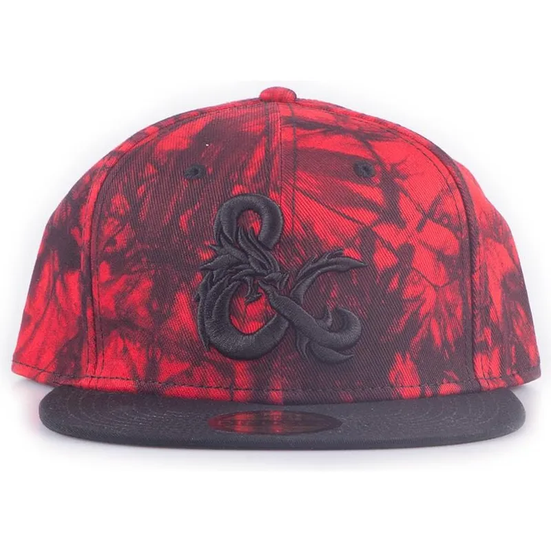 kasketter-flad-rod-snapback-af-difuzed