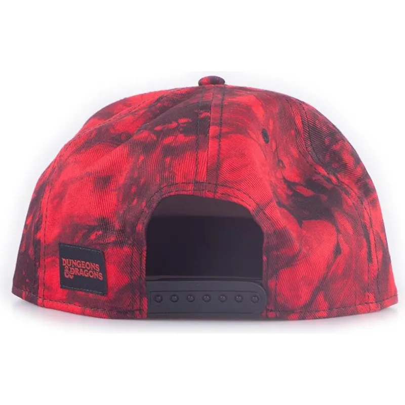 kasketter-flad-rod-snapback-af-difuzed