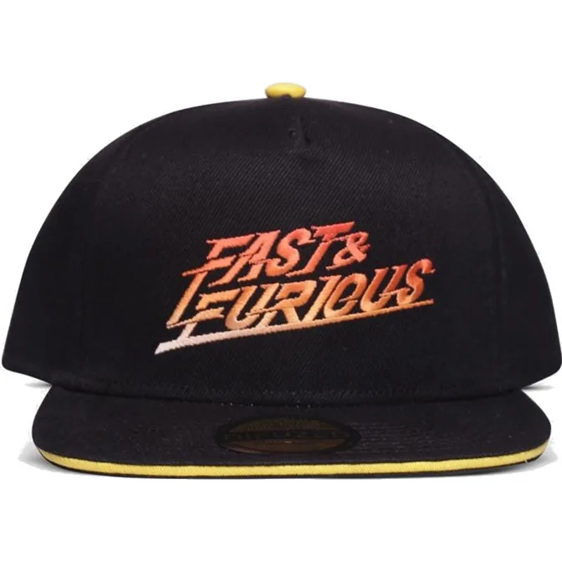 sort-flat-snapback-kasket-gradient-logo-fast-furious-fra-difuzed