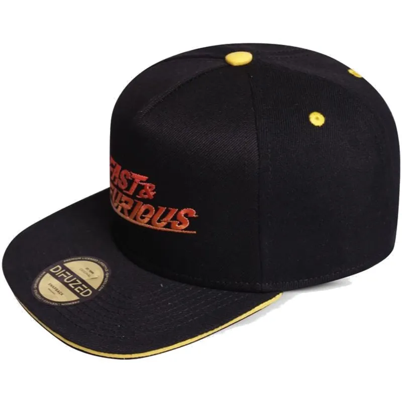 sort-flat-snapback-kasket-gradient-logo-fast-furious-fra-difuzed