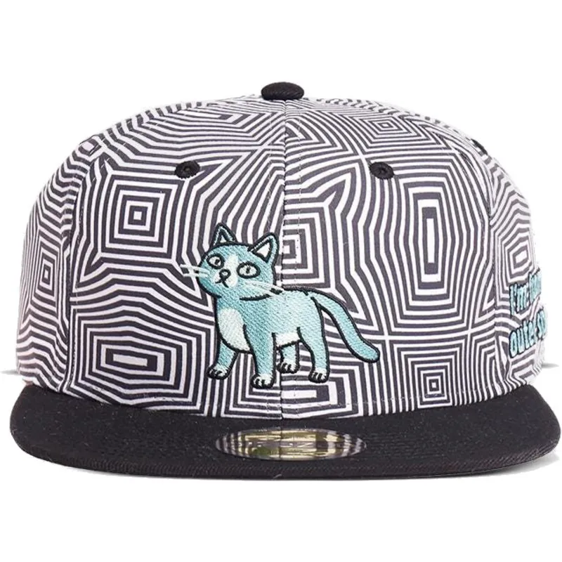 kasketter-flad-hvid-snapback-af-difuzed kasketter-flad-hvid-snapback-af-difuzed