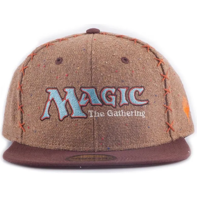 kasketter-flad-brun-snapback-af-difuzed