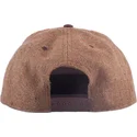 kasketter-flad-brun-snapback-af-difuzed