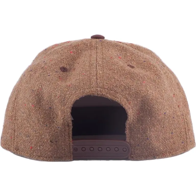kasketter-flad-brun-snapback-af-difuzed