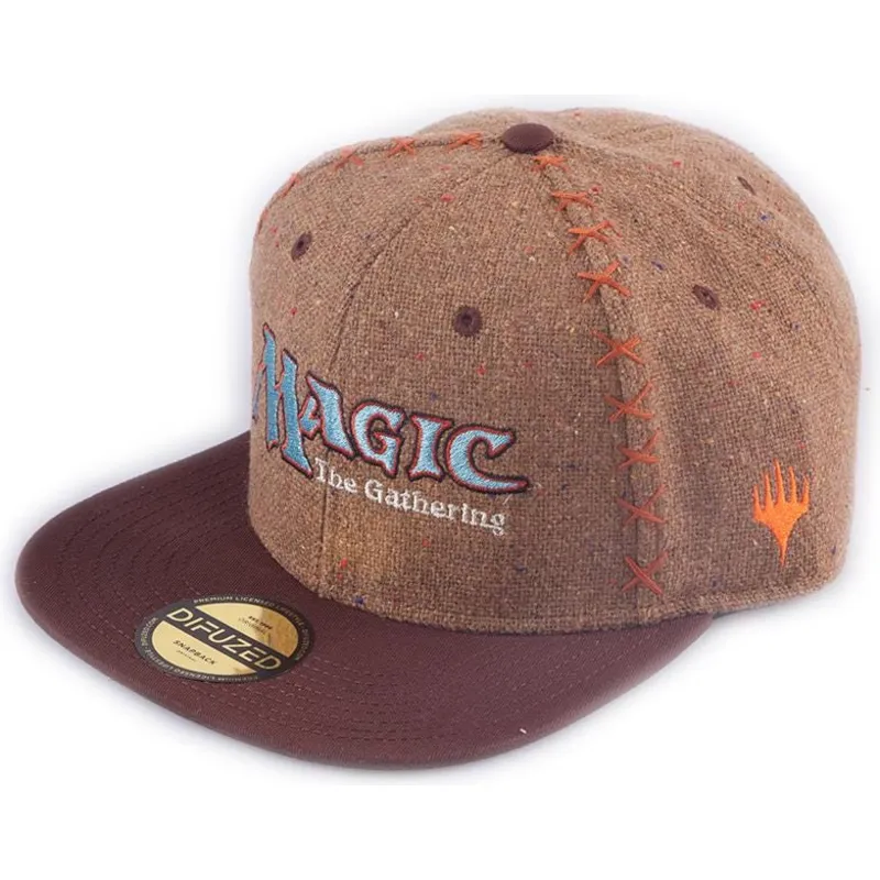 kasketter-flad-brun-snapback-af-difuzed